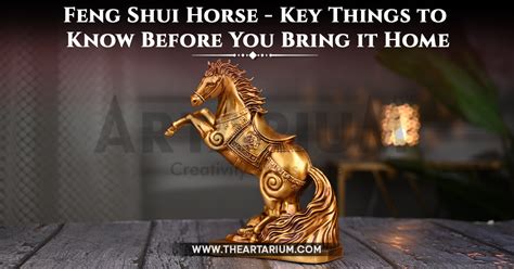 Feng Shui Horse Types and Placement Tips – theartarium.